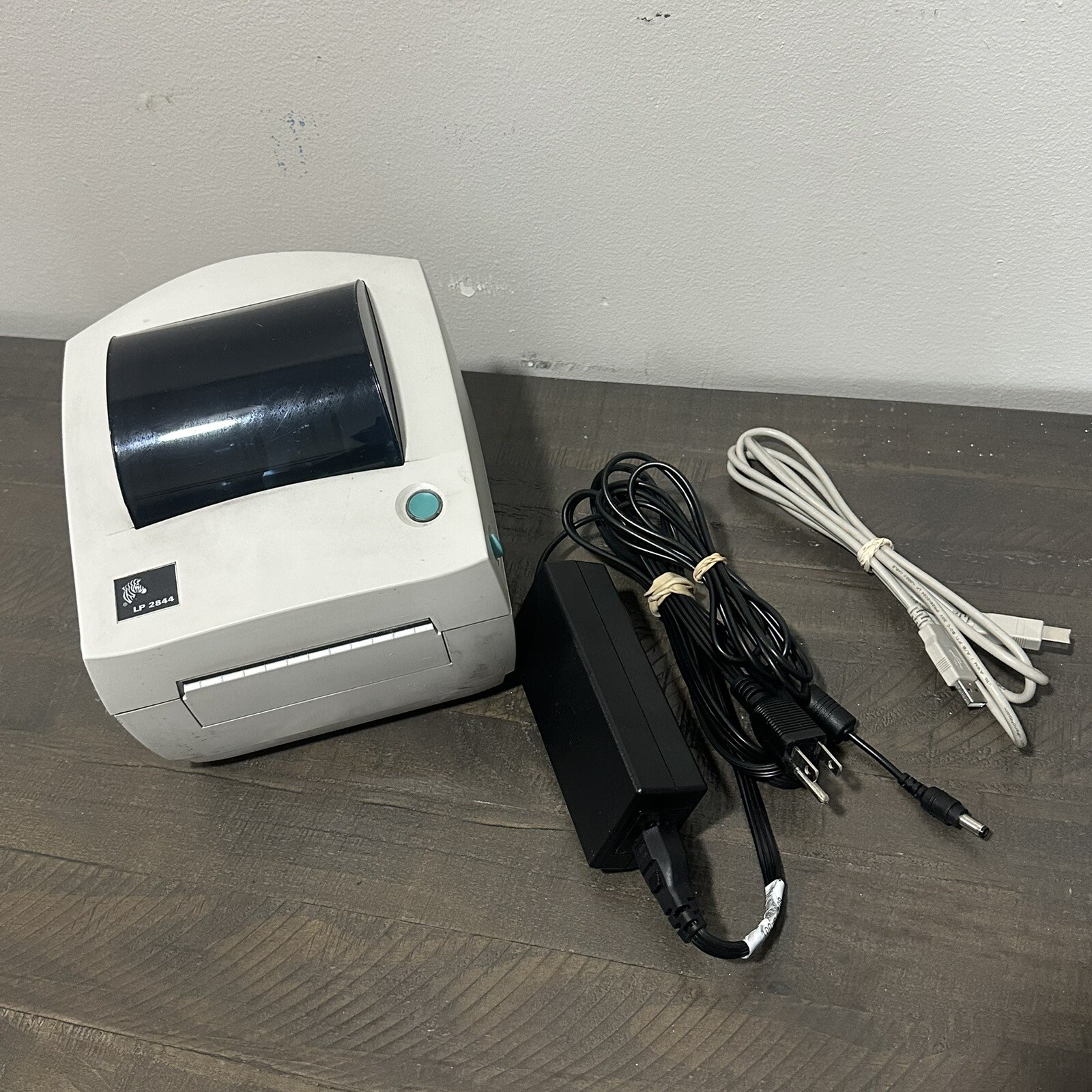 Zebra LP2844 Label Thermal Printer (with Power Supply & Usb Cable) eBay