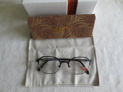 Maui Jim Brillengestell schwarz. MJO 2109-02MG. Neu mit Koffer.