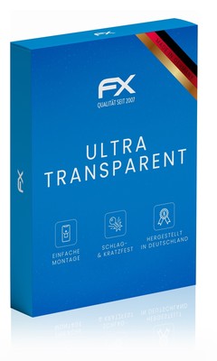 atFoliX 2x Displayschutzfolie für Hometech Alfa 7MRC Schutzfolie klar Folie
