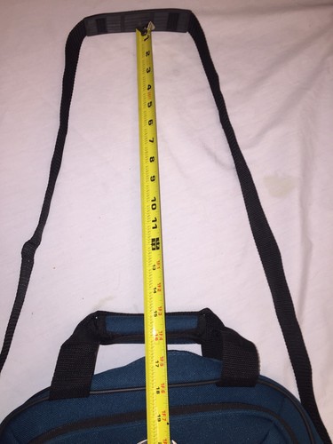 r-SUITCASE COSMETIC TRAVEL CARRY ON BAG IN EXCELLENT CONDITION ADJUSTABLE STRAP - Picture 8 of 8