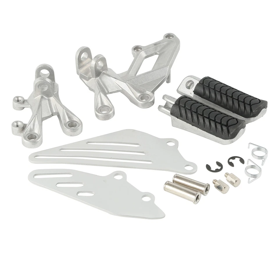Juego de soportes de estriberas de conductor delanteras aptos para Kawasaki Ninja ZX14R 2006-2023 Foto 4 de 4