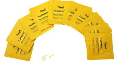 10 X Sweet Chef Turmeric + Vitamin C Booster Eye Cream 1.5 ml. / 0.05 fl. oz.