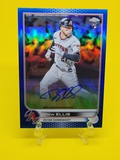 2022 Drew Ellis Topps chrome auto 040/150
