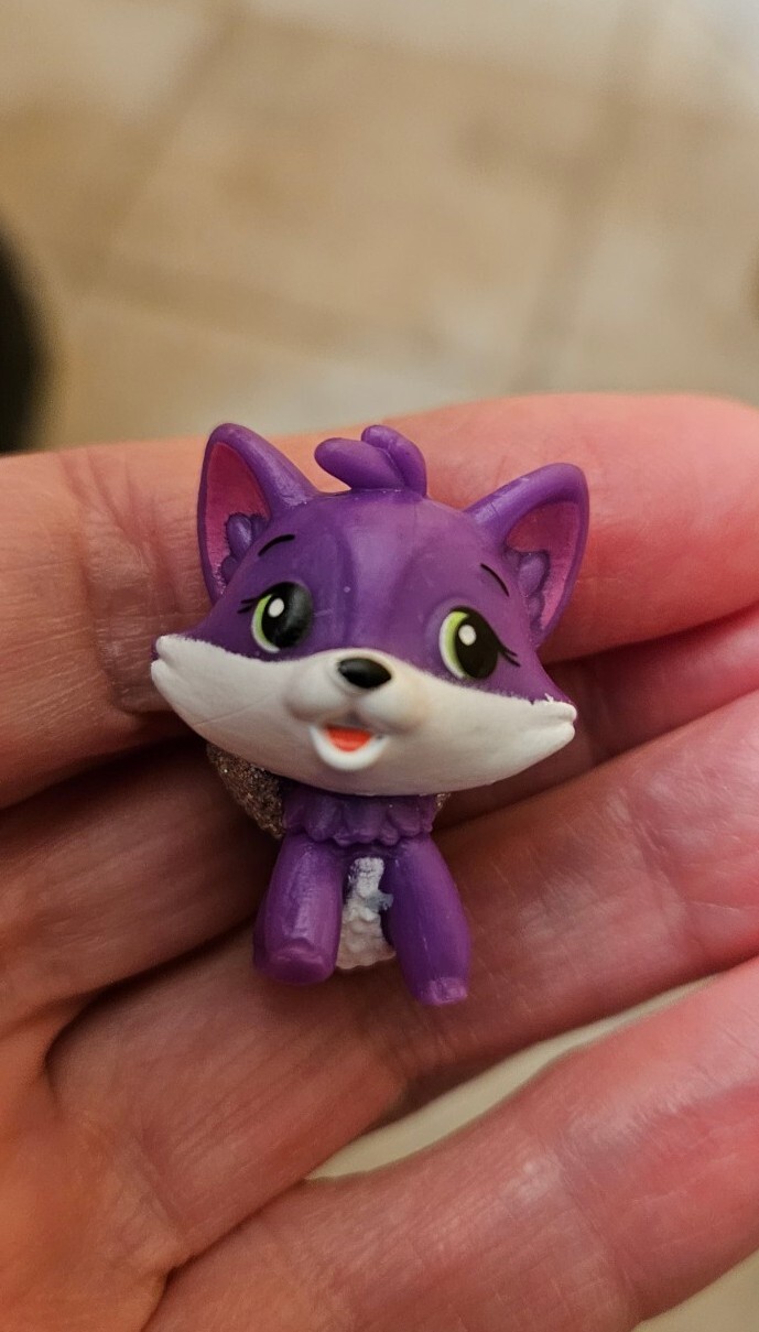 HATCHIMALS Purple and White FOX COLLEGGTIBLES FIGURE eBay