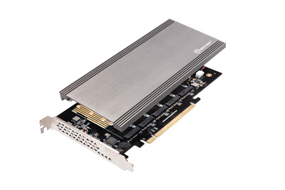 IOCREST PCIe 5 SLOT SSD Card - M.2 SATA B Key - SSD NAS LINUX GAMING SERVER  