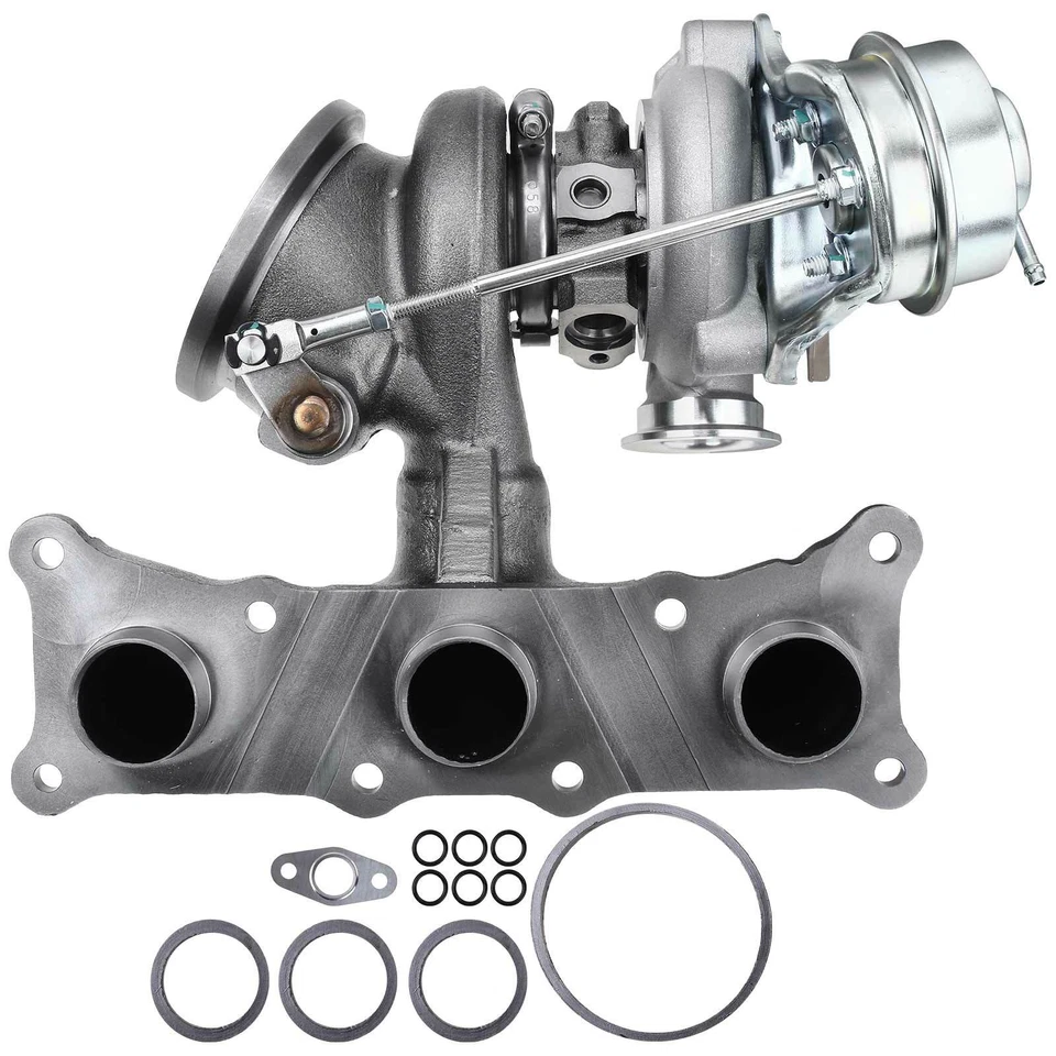 Turbocompresor para BMW X6 2008 2009-2016 740i 740Li 740Li xDrive F01 L6 3,0 L Foto 2 de 4