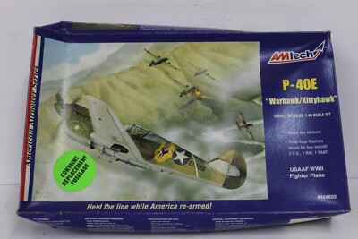 Aviation Model: AMtech #484602 P-40E  Warhawk/Kittyhawk 1:48 / AM SEALED PARTS