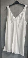 Damen Voll Wei&szlig; & Creme Slips/Unterrock Gr&ouml;&szlig;en 10,12,14,16,20,22 Neu im Paket