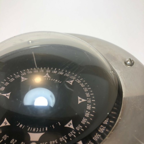 Vintage Marine Compass E.S. Ritchie Inc Pembroke Mass 2 eBay