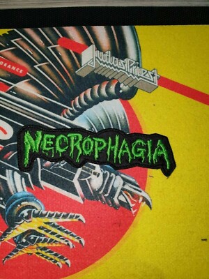 Necrophagia Patch Shape Eibon Superjoint Repulsion 666