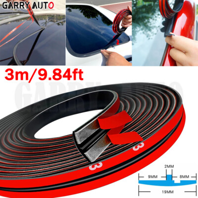 3M Car Windshield Rubber Roof Seal Strip Noise Insulation Sticker Accessories