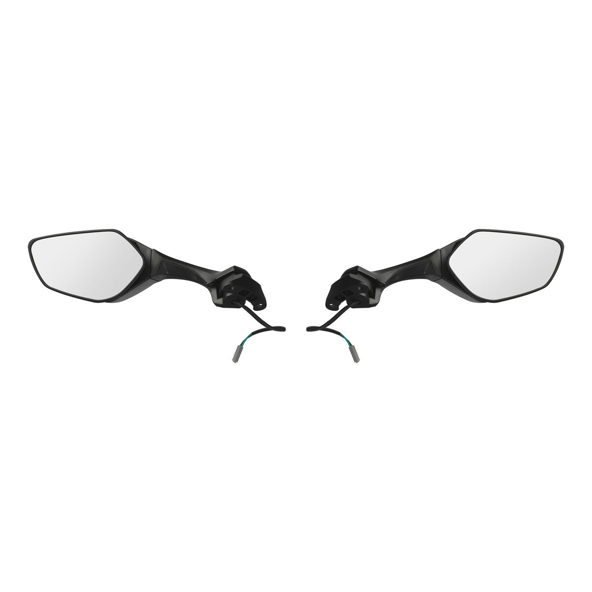 Pair Rear View Mirrors Fit For Kawasaki Ninja ZX10R ZX 10R