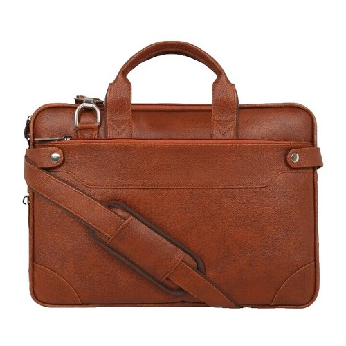 Veegul Multipurpose Single Pocket Canvas And Leather Blue  display picture 1