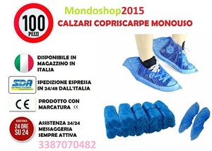 ISC Hygiene &amp; Safety Copriscarpe Monouso &ndash; Calzari Monouso Usa E