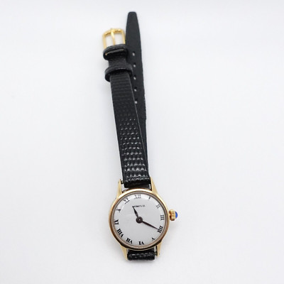 Tiffany & Co. 14K Yellow Gold Manual Wind Watch 18.5mm | eBay