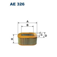 Filtron Luftfilter Filtereinsatz Passend FüR MERCEDES-BENZ 124 E-KLASSE | Ae 326