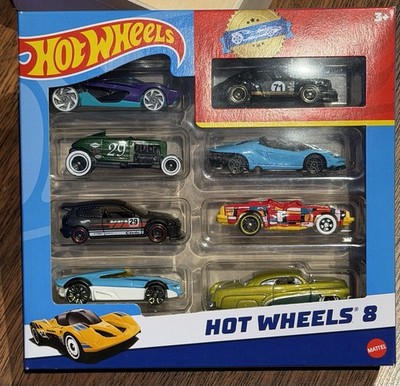 8 Pack Hot Wheels mit Porsche 911, Civic, Lamborghini