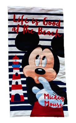 Strand-Badetuch Mickey Mouse: Life Is Good At The Beach / Collector Towel