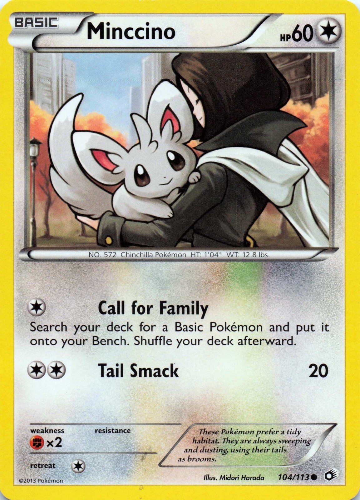 Minccino 104/113 Legendary Treasures Common - LP