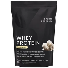 Whey Protein Isolate Vanilla (63 Servings) - 5lbs