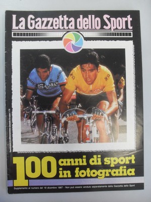 La Gazzetta Dello Sport. 100 Anni Di Sport in Fotografia. 11/09/1987