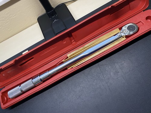 Proto Professional 6016 1/2" Drive 30-150 Ft/Lb. Ratcheting Head Torque Wrench