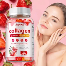 Collagen Gummies - Anti-aging, Skin and Joint Health - Biotin,Hyaluronic Acid