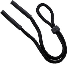'S Black Sports Safety Glasses Sunglasses Holder Eyeglasses Neck Cord String Ret