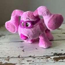Blues Clues and You Small Plush Magenta Pink Dog Glasses Stuffed Animal 7 inch
