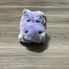 Puffkins Henrietta Purple Hippo Plush Stuffed Animal Swibco 6627 VTG 1994