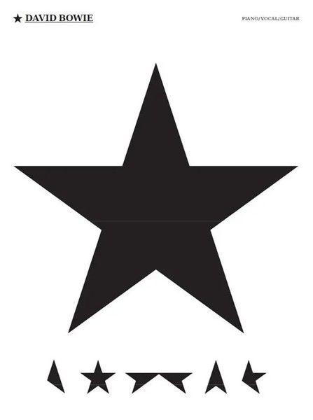 David Bowie - Blackstar Piano, Vocal, Guitar Songbook Sheet Music With...-image