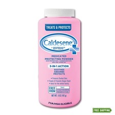 Caldesene Zinc Oxide  Cornstarch Talc-Free Baby Powder, 5 Oz.