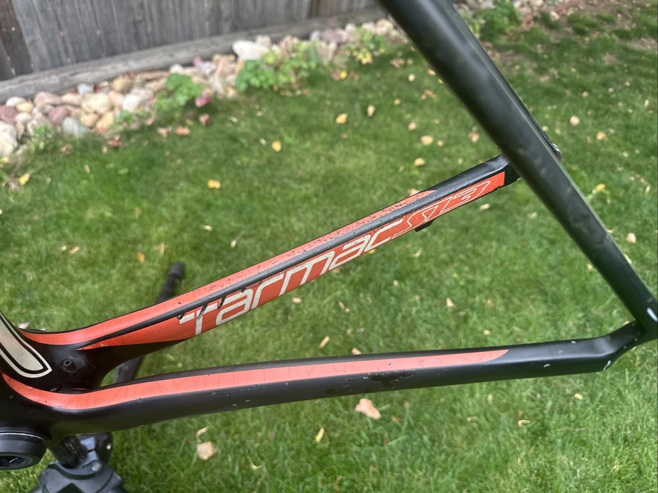 54cm Specialized S-WORKS Tarmac SL3 Carbon Rim Brake Road Frameset Frame & Fork - Image 3 of 4