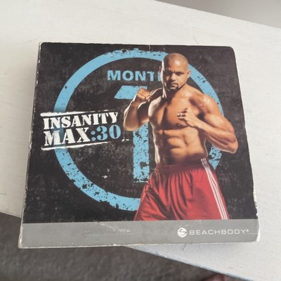 New Insanity Max 30 Thirty Beachbody Cardio Workout 9 DVD Set - Missing Tabata