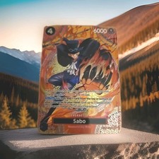 One Piece Card Game Sabo Special Character P-105  SP NM 