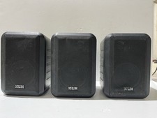 Three 3 KLH Model 45 Indoor/Outdoor Speakers