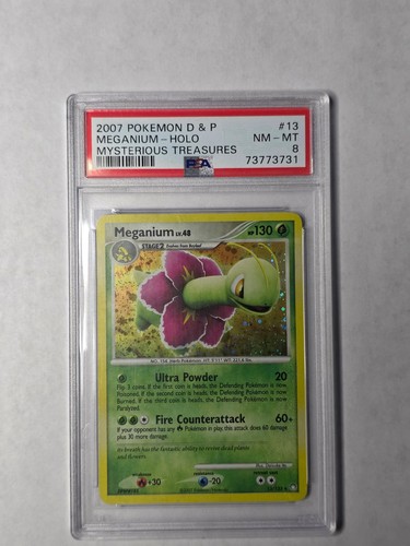 Meganium graded PSA 8 for sale on eBay