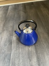 Judge Essentials Bouilloire Émaillée 1,5L Bleu Gamme Aga Cuisinière Cuisinière