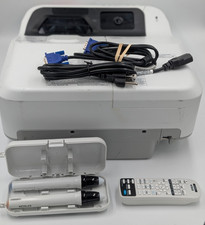 Epson BrightLink 685Wi Ultra Short Throw Projector Power VGA Cord Remote Pens
