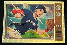 Marketplace image: 2025 Bowman Walker Jenkins Minnesota Twins BA-11 Anime Superfractor 1/1