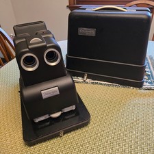 Vintage 3D Projector - View-Master Stereo-Matic 500 With Case And Cord Working