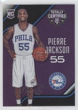 2015-16 Panini Totally Certified Rookies Mirror Purple 32/50 Pierre Jackson 0v0