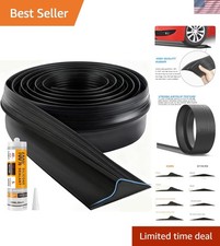 Durable 16FT Garage Door Seal Strip - Weatherproof Rubber for Extreme Conditions