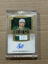 2024-25 Upper Deck Premier Rookie Focus Auto Patch Mavrik Bourque /49