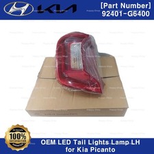 OEM Genuine LED Tail Lights Lamp LH 1pcs 92401G6400 for Kia Picanto 2017-2021