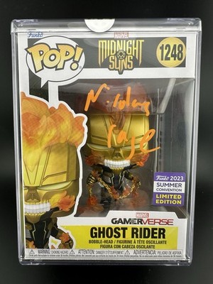 Nicolas Cage Signed Ghost Rider Funko Pop #1248 Celebrity Authentics COA RARE