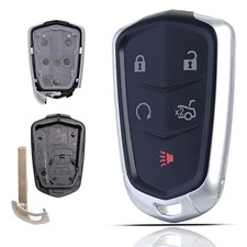 Key Fob Shell Case Replacement for Cadillac ATS ATS-V CTS XTS CT6 XT4 XT5 XT6
