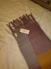 Womens soft Vera Moda multicolor scarf  purple orange grey 