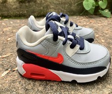 Nike Air Max 90 Toddler 6 C Red/white/navy Shoes