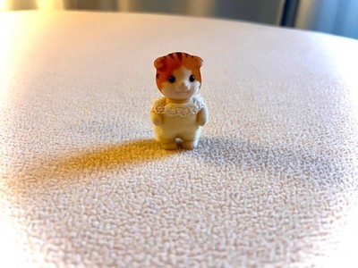 Calico Critters ~  Sylvanian Families ~ Posable Baby Orange Maple Cat ~ EPOCH
